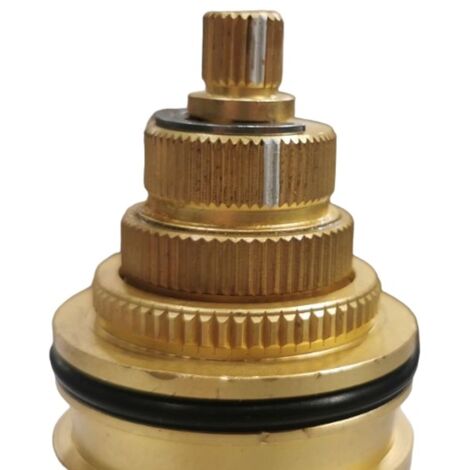 Brass Thermostatic Mixer Shower Valve Cartridge - Bath Shower Mixer Tap ...