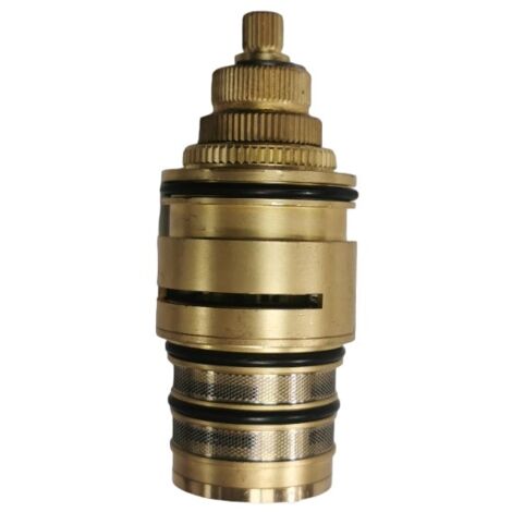 Brass Thermostatic Mixer Shower Valve Cartridge - Bath Shower Mixer Tap ...
