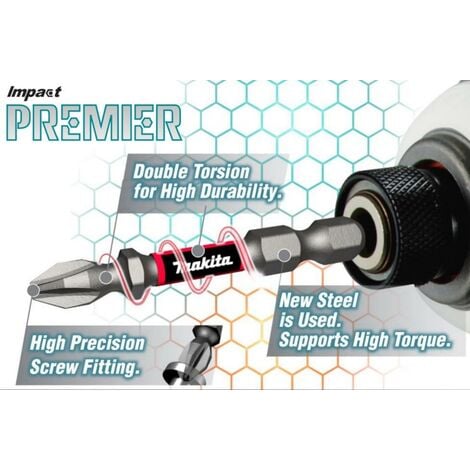 Makita Impact Torsion Hex Ultra Mag Magnetic Bit Holder - Very Strong