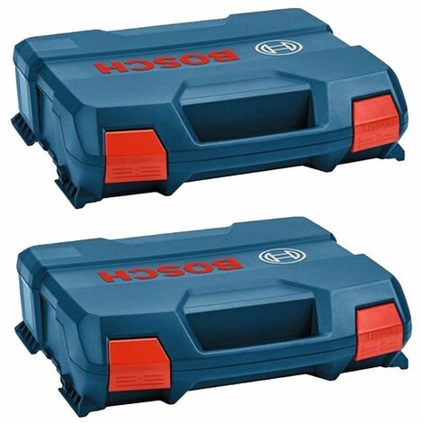 Bosch W-BOXX LBOXX Drill Tool Case LCASE + GSB GDR GDR GDX 18v Drill Inlay x 2