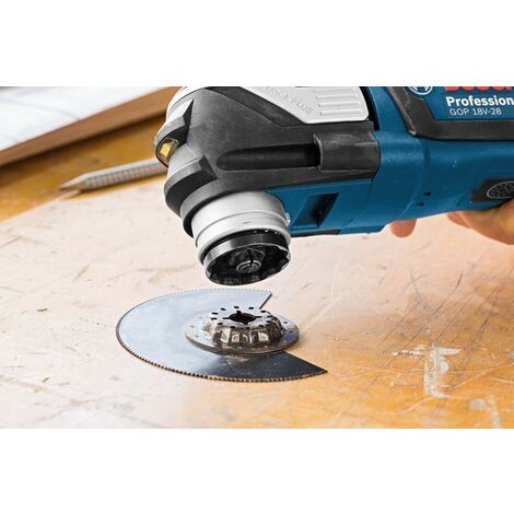 Bosch 18v GOP Multi Tool Multitool Cutter GOP18V-28N Starlock Plus Lboxx + 4PC