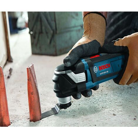 Bosch 18v GOP Multi Tool Multitool Cutter GOP18V-28N Starlock Plus Lboxx + 4PC