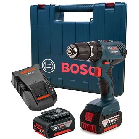 Bosch 18v GSB 18 V-21 Professional Combi Hammer Drill GSB18V-21- 2x 4.0ah