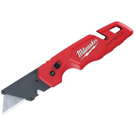 Milwaukee FASTBACK Folding Utility Knife with Blade Storage and