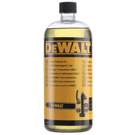 Dewalt DT20662 Chainsaw Oil 1 Litre for DCM565 DCM575 DCMPS567 DCMPS520 DCMCS565