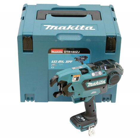 Makita DTR180ZJ 18v LXT Lithium Cordless Brushless Rebar Tying Tool Makpac Case