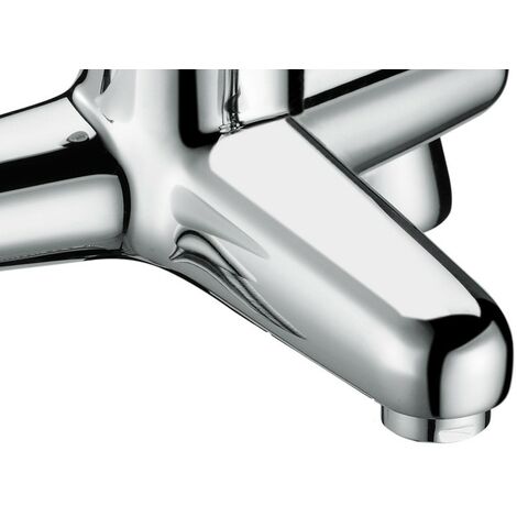 Caravan Bath Filler Mixer Tap Chrome Single Lever Static Motorhome Boat + Waste
