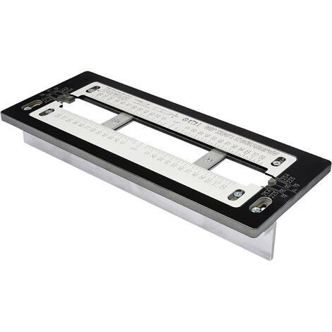 Trend LOCK/JIG/B Door Lock Jig Mortice Lock Latch Template up to 250mm Faceplate