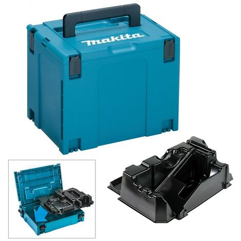 Makita Makpac 4 Tool Case + 2 Tool Inlay for DHP485 DHP482 DHP458 DHP486 DJV180 (1/3)