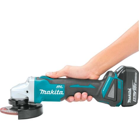 Makita DGA504ZJ 18v Brushless 125mm Angle Grinder Bare Tool + Flange Nut + Case
