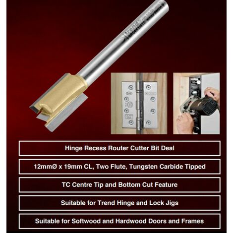 Trend BR04X1/4TC 12mm 1/4