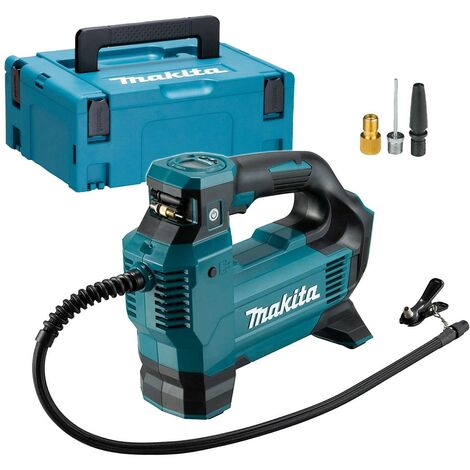 Makita DMP181Z 18V LXT Cordless Digital Inflator Bare + Adapters + Makpac