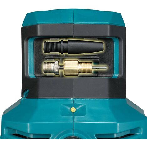 Makita DMP181Z 18V LXT Cordless Digital Inflator Bare + Adapters + Makpac