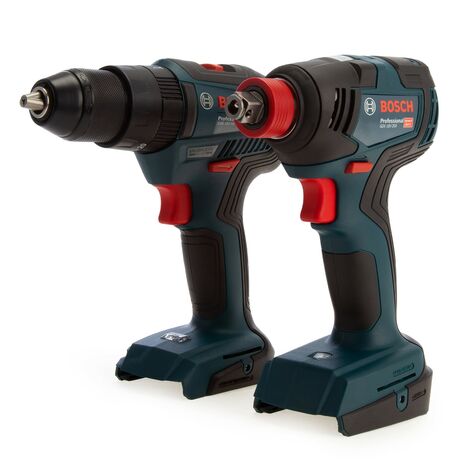 Bosch 18v GSB 18V-55 Brushless Combi Drill GDX 18V-200 Impact Driver Wrench Bare (1/5)