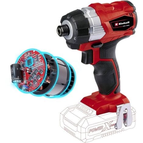 Einhell 18V Cordless Brushless Impact Driver Drill TE-CI 18 LI BL Power X Change