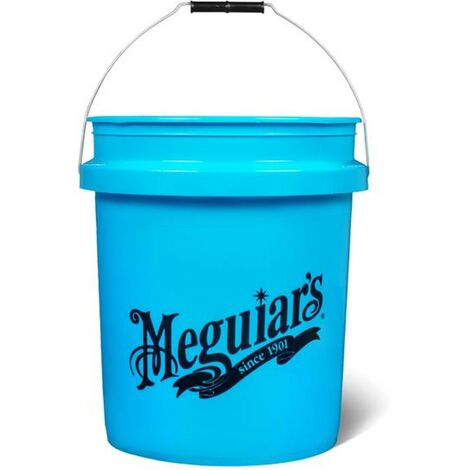 Meguiars Bucket 19L 5 Gallon Blue Car Cleaning and Storage Bucket Tub RG206 (1/2)