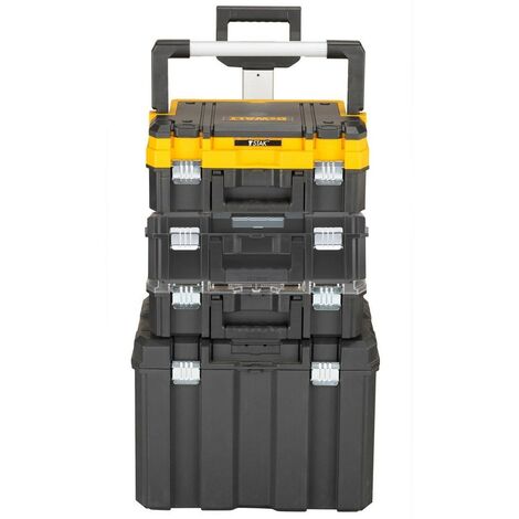 Dewalt DWST83411-1 TStak 2.0 Tower Rolling Mobile Tool Storage Boxes IP54 Cases (1/4)