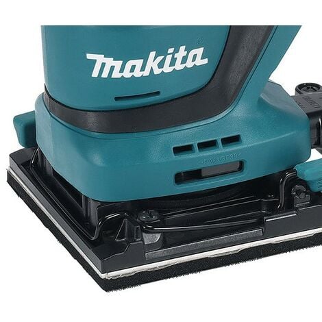 Makita DBO480Z 18v LXT 114mm 1/4 Sheet Finishing Cordless Palm Sander ...