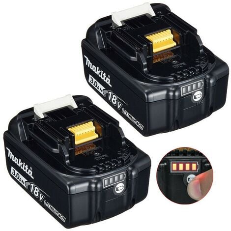 For Makita 18V 6.0Ah LXT Lithium-Ion BL1830 BL1850B BL1860B tool Battery-2Pack