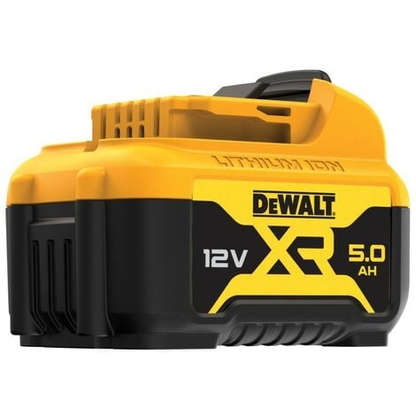 Dewalt DCB126 XR Slide Battery Pack 12V 5.0Ah Li-ion DCB126-XJ Fits 10.8V x 2