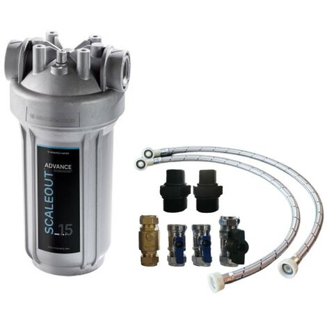 Monarch Scaleout Advance SA-15 Water Softener Alternative + Hoses + 15mm Kit