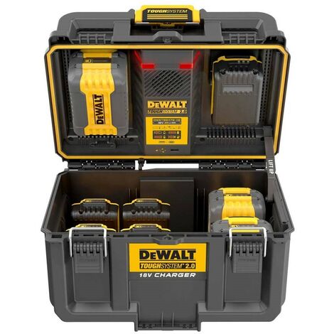 DeWalt DWST83470 Toughsystem 2 Charger Box 18v / 54v XR x 2 DCB546 6.0ah Battery