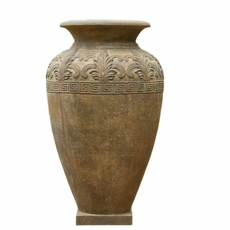 Easy Fountain RHS Wisley Urn Garden Water Feature Fountain Stone Effect easy-fountain-rhs-wisley-urn-garden-water-feature-fountain-stone-effect