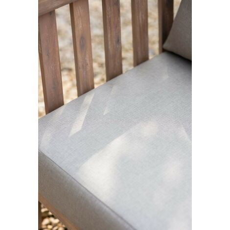 Garden Trading Porthallow Corner Sofa Seat Chair Coffee Table Set Wooden Acacia