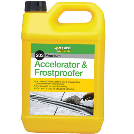 Everbuild ACC5L 203 Accelerator & Frostproofer 5 litre EVBACC5L