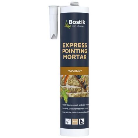 Bostik Express Pointing Mortar - Buff Color, 310ml Tube (Model BST30617383)
