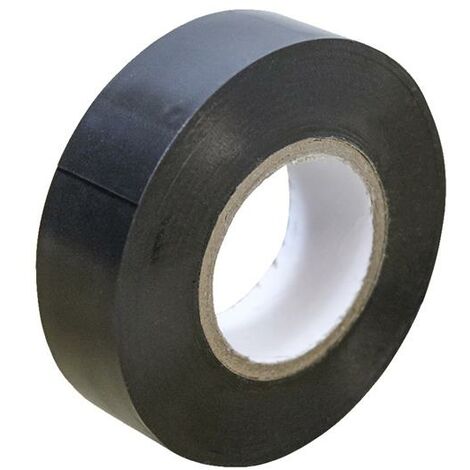 Faithfull 00351920BKTB PVC Electrical Tape Black 19mm x 20m FAITAPEPVCBK