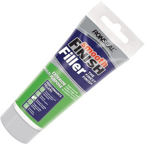 Ronseal 36561 Smooth Finish Exterior Multipurpose Ready Mix Filler Tube 330g RSLERMF330G