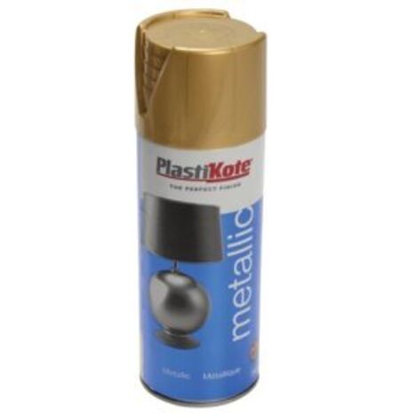 PlastiKote 440.0000620.076 Metallic Spray Gold 400ml PKT620 (1/3)