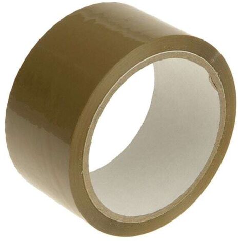 Faithfull 00114850BUTB Parcel Tape 48mm x 50m Brown FAITAPEPAR