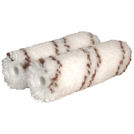 Faithfull 75FAIRMINI2MIC Microfibre Mini Roller Refill (Pack 2) FAIRMINI2MIC (1/3)