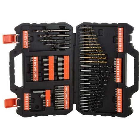 BLACK+DECKER Screwdriver Bit Set (109-Piece) in the Screwdriver Bits  department at