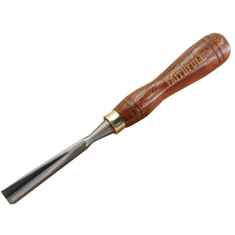 Faithfull V-Straight Part Carving Chisel 12.7mm (1/2in) FAIWCARV7 (1/2)