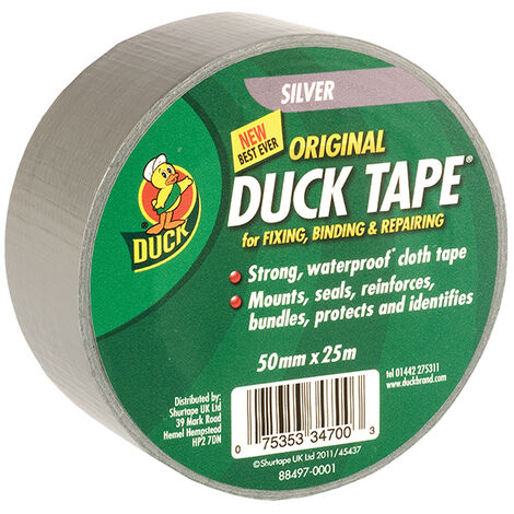 Shurtape 222225 Duck Tape Original 50mm x 25m Silver SHU222225