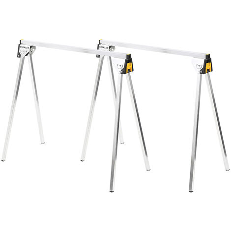 STANLEY STST81337-1 Essential Metal Sawhorses Twin Pack STA181337 (1/8)