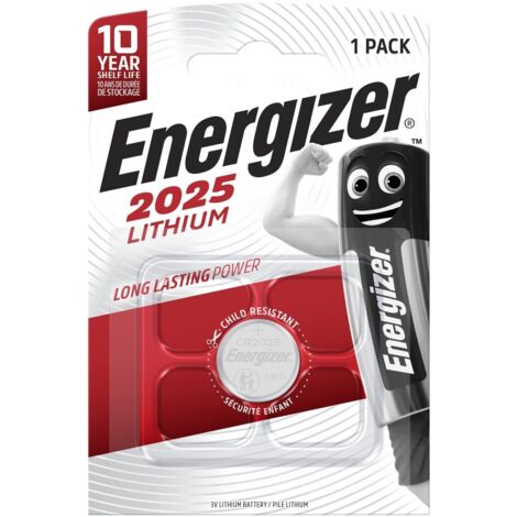 Energizer S359 CR2025 Coin Lithium Battery (Single) ENGCR2025