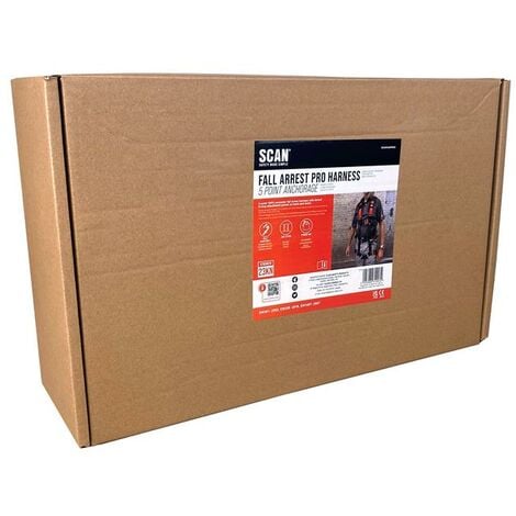Scan JE138141B Fall Arrest Pro Harness 5 Point SCAFAHAPRO5