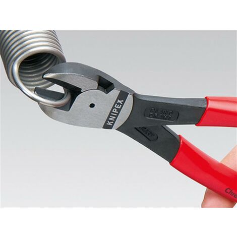 Knipex 74 91 250 SB High Leverage Centre Cutters PVC Grip 250mm (10in) KPX7491250