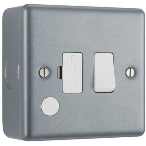 Masterplug MC550F-01 Metal Clad Switched Fused Connection Unit 13A ...