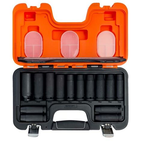 Bahco DD/S14 DD/S14 Deep Impact Socket 14 Piece Set 1/2in Square Drive BAHDDS14 (1/3)