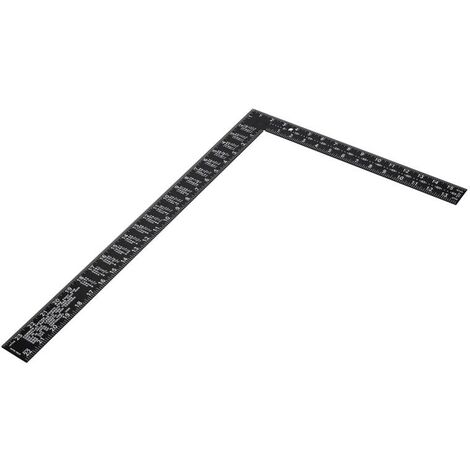 Faithfull Black Steel Roofing Square 400 x 600mm (16 x 24in) FAICS600400