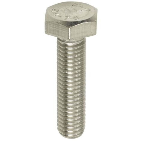 ForgeFix 10HTSS850 High Tensile Set Screw ZP M8 x 50mm Bag 10 FORHTSS850M