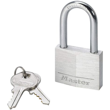 Master Lock Aluminium 40mm Padlock 4-Pin - 38mm Shackle MLK9140LF