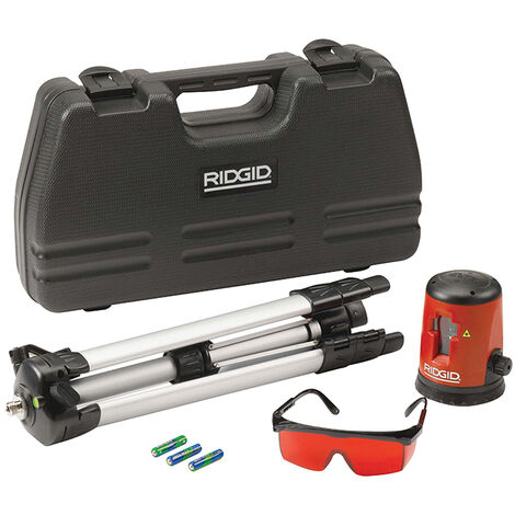 RIDGID 38758 CL-100 Micro Self-Levelling Cross Line Laser 38758 RID38758