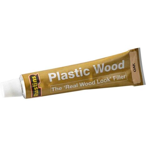 Rustins PWOATU Plastic Wood Tube Oak 20g RUSPWTUBEO
