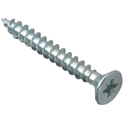 ForgeFix MPS540ZP Multi-Purpose Pozi Compatible Screw CSK ST ZP 5 x 40mm Box 200 FORMPS540ZP